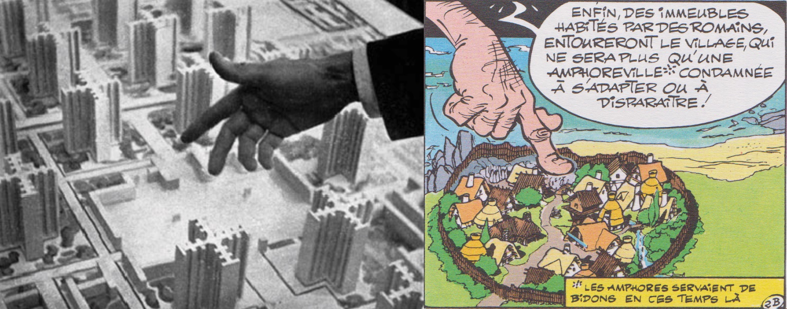 Le Corbusier in Asterix volume 17